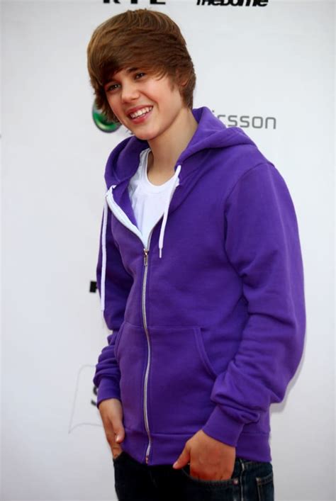 justin bieber purple hoodie.